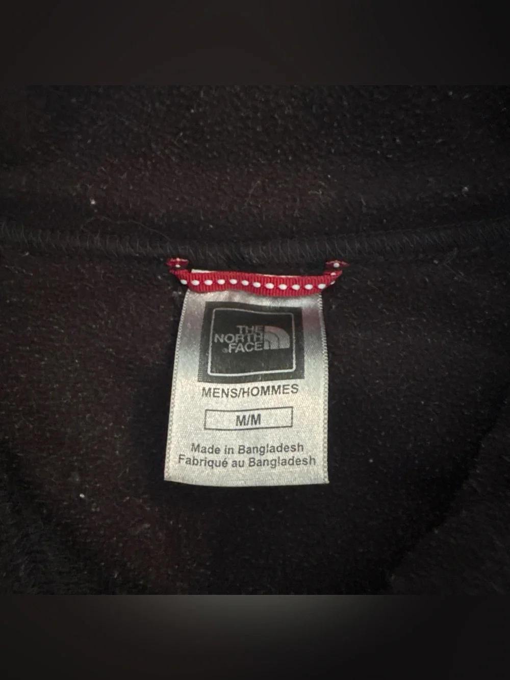 THE NORTH FACE Black Pullover Sweater Mens M Wool Blend Outside Seams Shirt AP3E